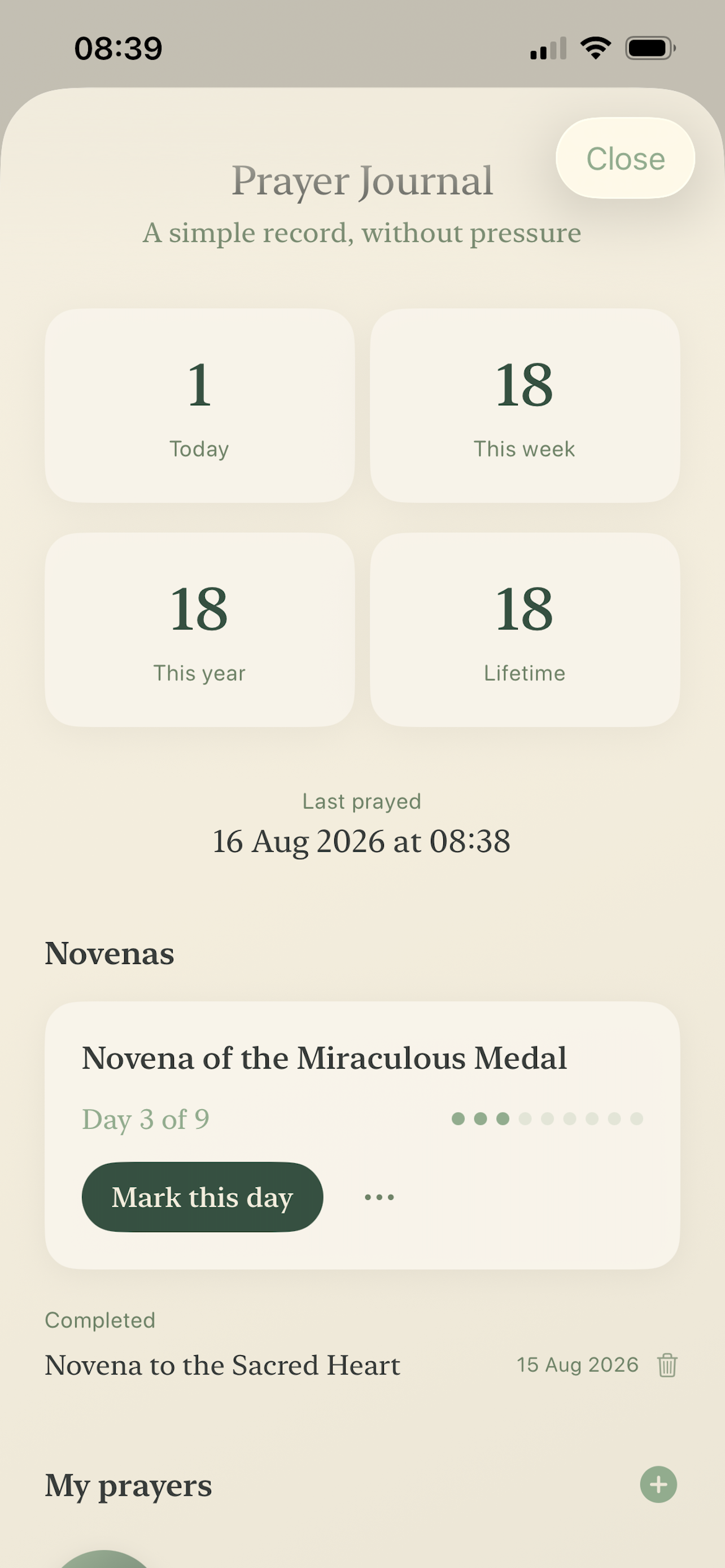 App overview